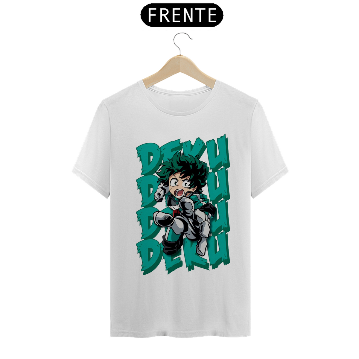 Nome do produto: CAMISA BOKU NO HERO DEKU