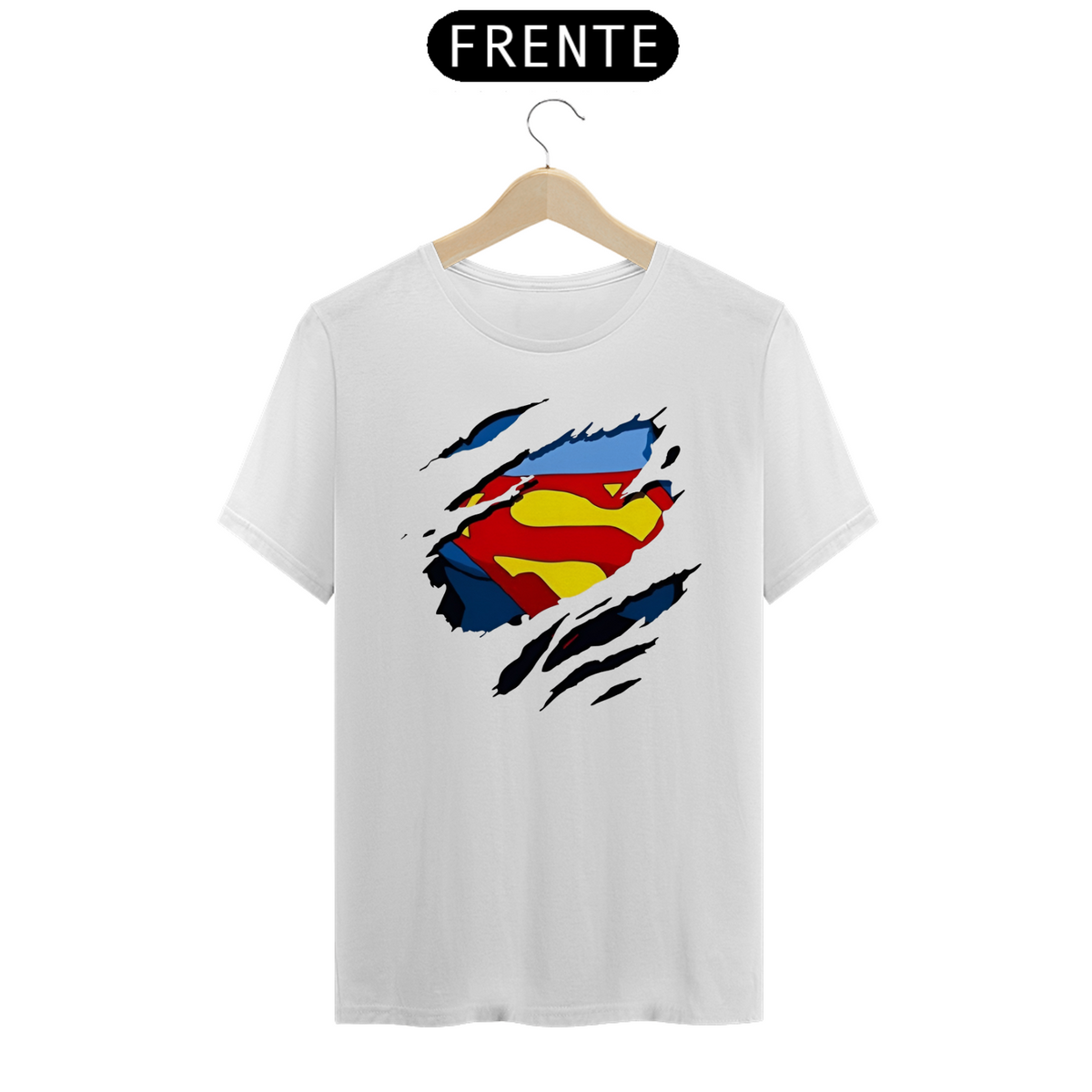 Nome do produto: SUPERMAN CAMISA RASGADA