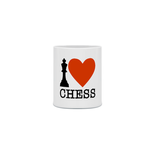 Nome do produtoCANECA I LOVE CHESS