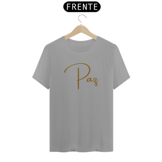 Nome do produtoCamiseta Feminina T-shirt Paz