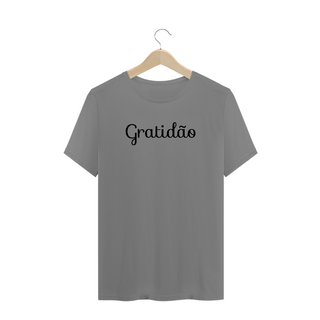 Nome do produtoCamiseta Feminina Plus Size Gratidão