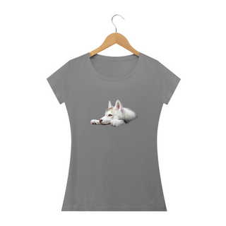 Nome do produtoCamiseta Feminina Baby Long Doce Cão 