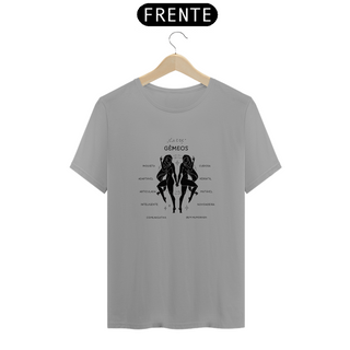 Nome do produtoCamiseta Feminina T-shirt Signo-Gêmeos