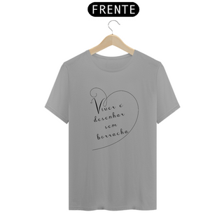 Nome do produtoCamiseta Feminina T-shirt Viver É Desenhar Sem Borracha