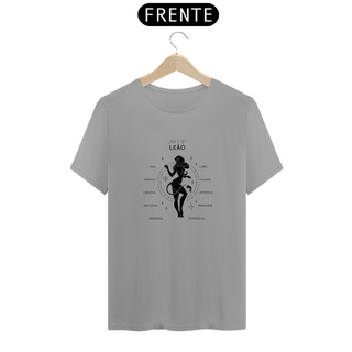 Nome do produtoCamiseta Feminina T-shirt Signo-Leão