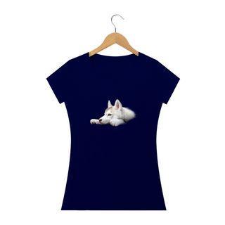 Nome do produtoCamiseta Feminina Baby Long Doce Cão 