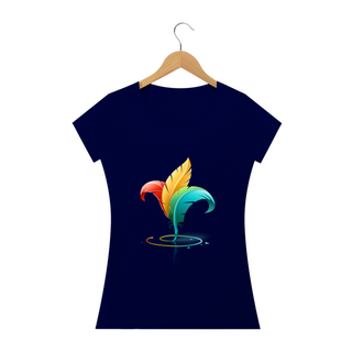 Nome do produtoCamiseta Feminina Baby Long Coleção Flores