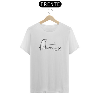 Nome do produtoCamiseta Feminina T-shirt  A Aventura Espera