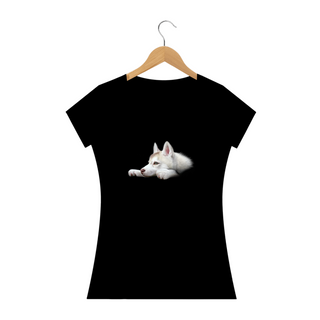 Nome do produtoCamiseta Feminina Baby Long Doce Cão 