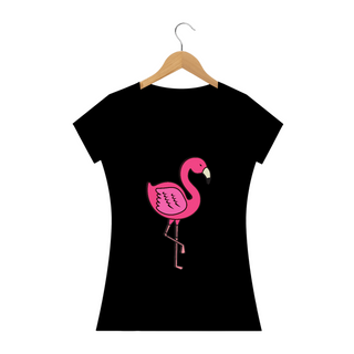 Nome do produtoCamiseta Feminina Baby Long A Flaminga Lili