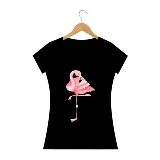 Nome do produtoCamiseta Feminina Baby Long Flaminga Dudi 