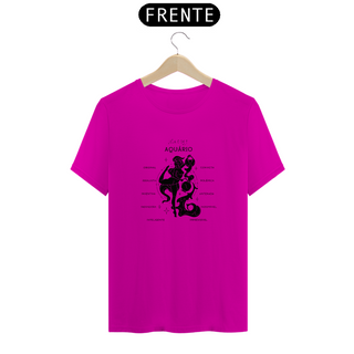 Nome do produtoCamiseta Feminina T-shirt Signo-Aquário