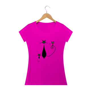 Nome do produtoCamiseta Feminina Baby Long Mamãe Gata