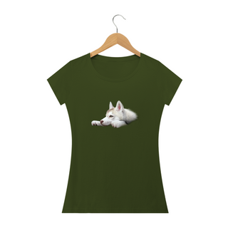 Nome do produtoCamiseta Feminina Baby Long Doce Cão 