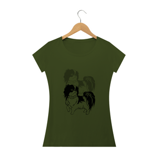 Nome do produtoCamiseta Feminina Baby Long Shih-tzu