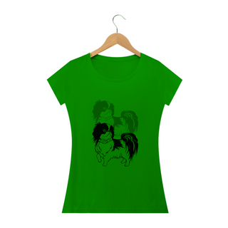 Nome do produtoCamiseta Feminina Baby Long Shih-tzu