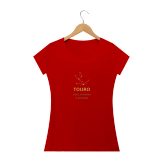 Nome do produtoCamiseta Feminina Baby Long Signo-Touro