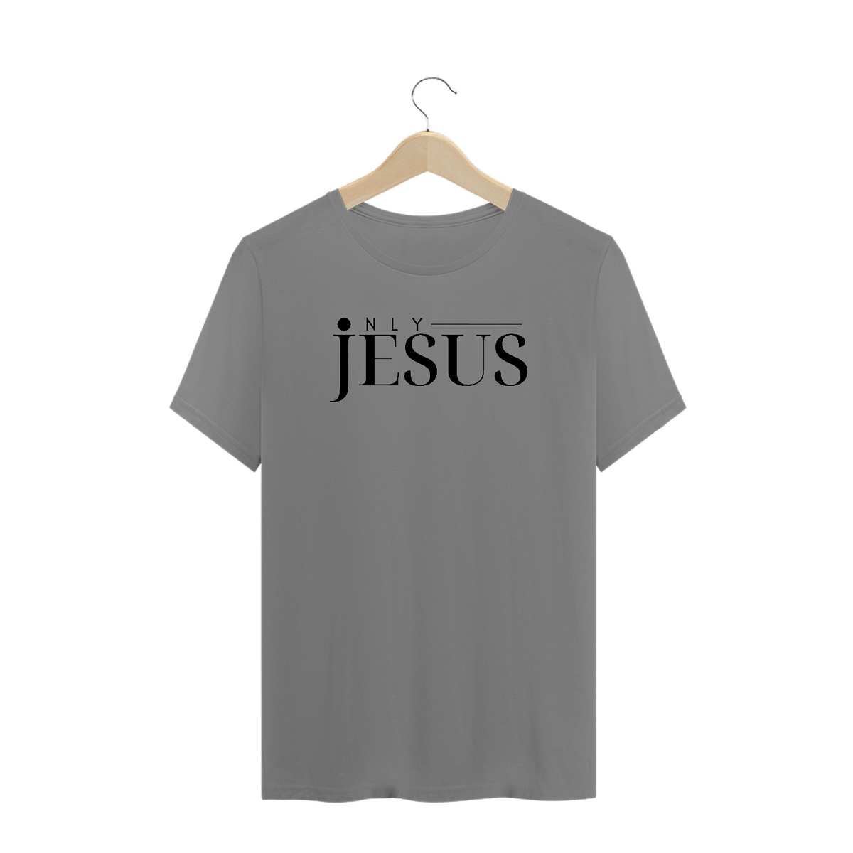 Nome do produto: CAMISETA ONLY JESUS PLUS SIZE MASCULINA