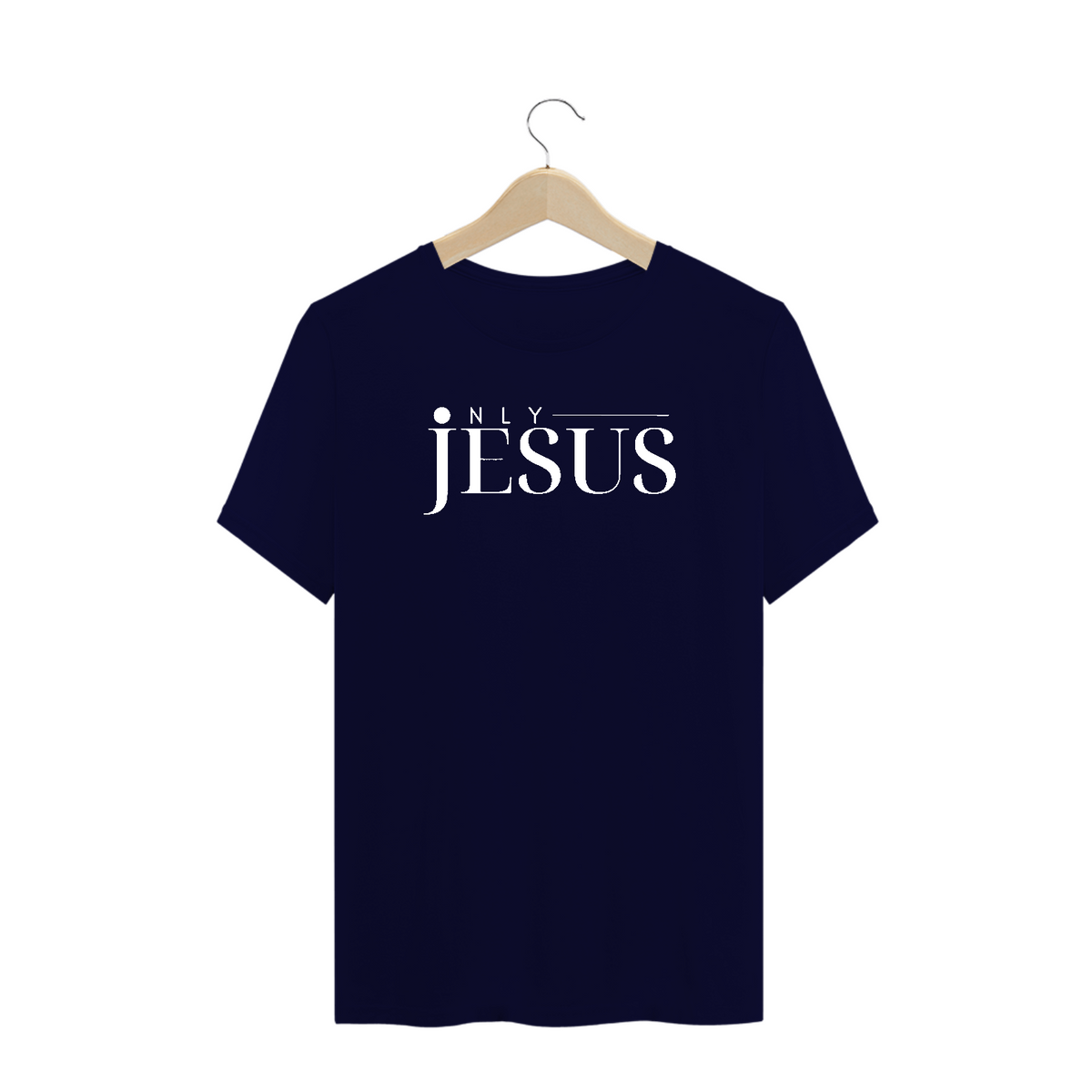 Nome do produto: CAMISETA ONLY JESUS PLUS SIZE MASCULINA