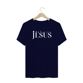 CAMISETA ONLY JESUS PLUS SIZE MASCULINA