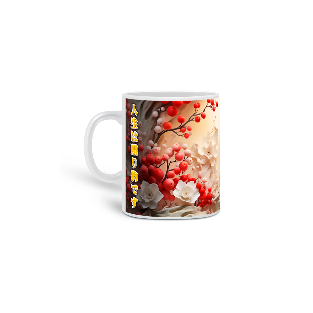 Nome do produto: Caneca 3D Life is a gift