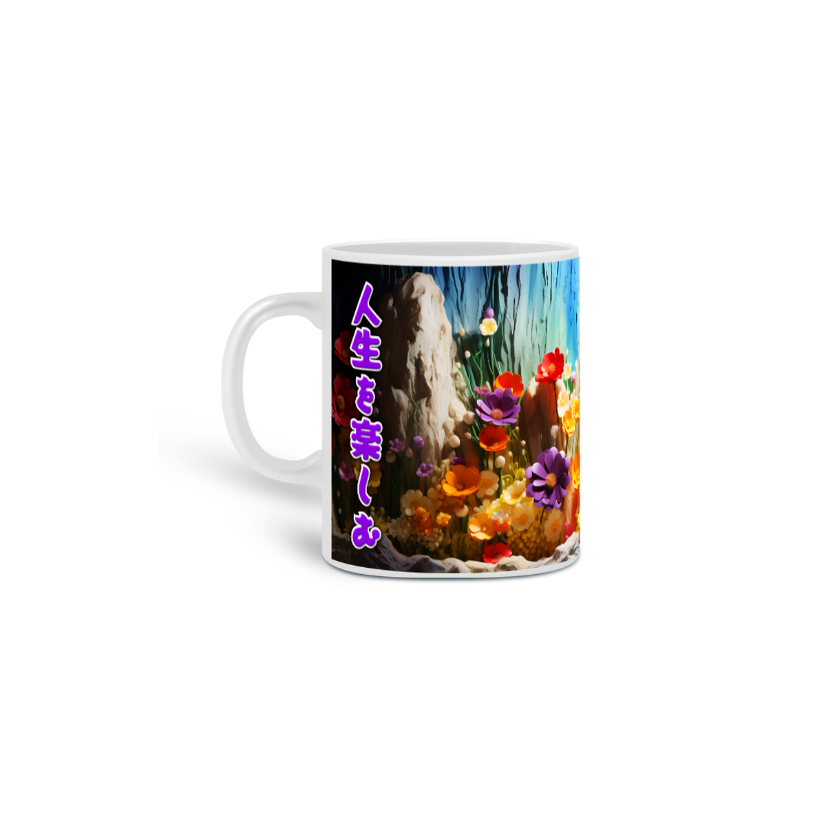 Nome do produto: Caneca 3D Enjoy Your Life