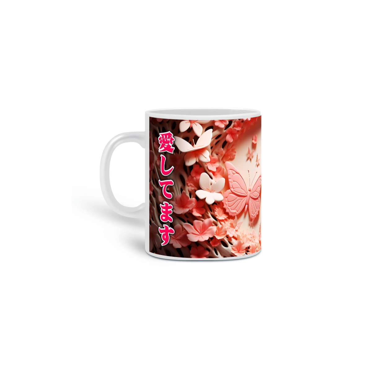 Nome do produto: Caneca 3D I love you 