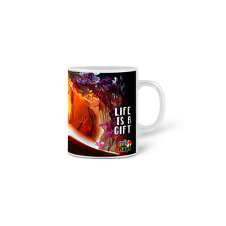 Nome do produtoCaneca 3D Life is a gift 