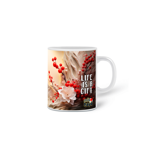 Nome do produtoCaneca 3D Life is a gift