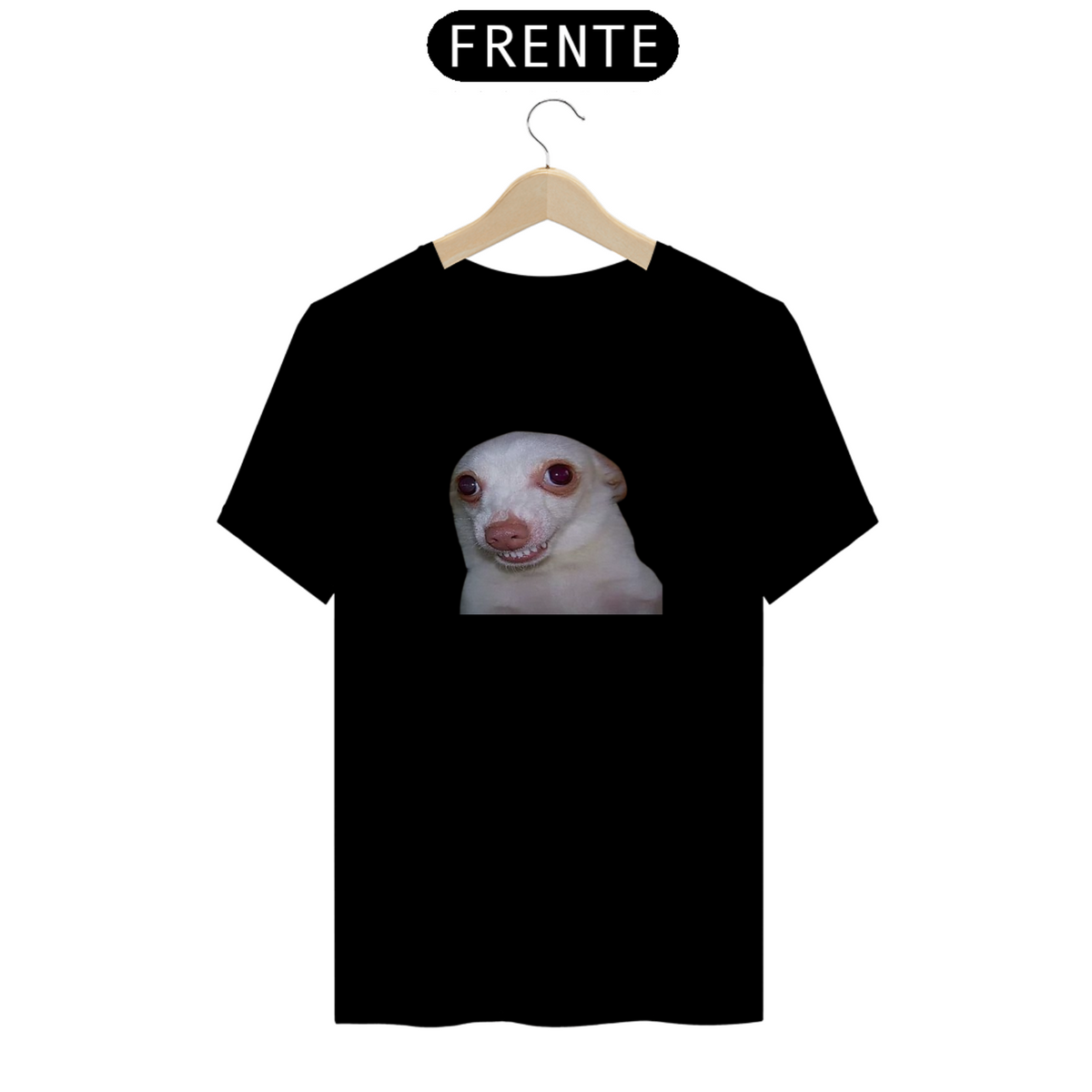 Nome do produto: Camiseta Masculina Meme cachorro