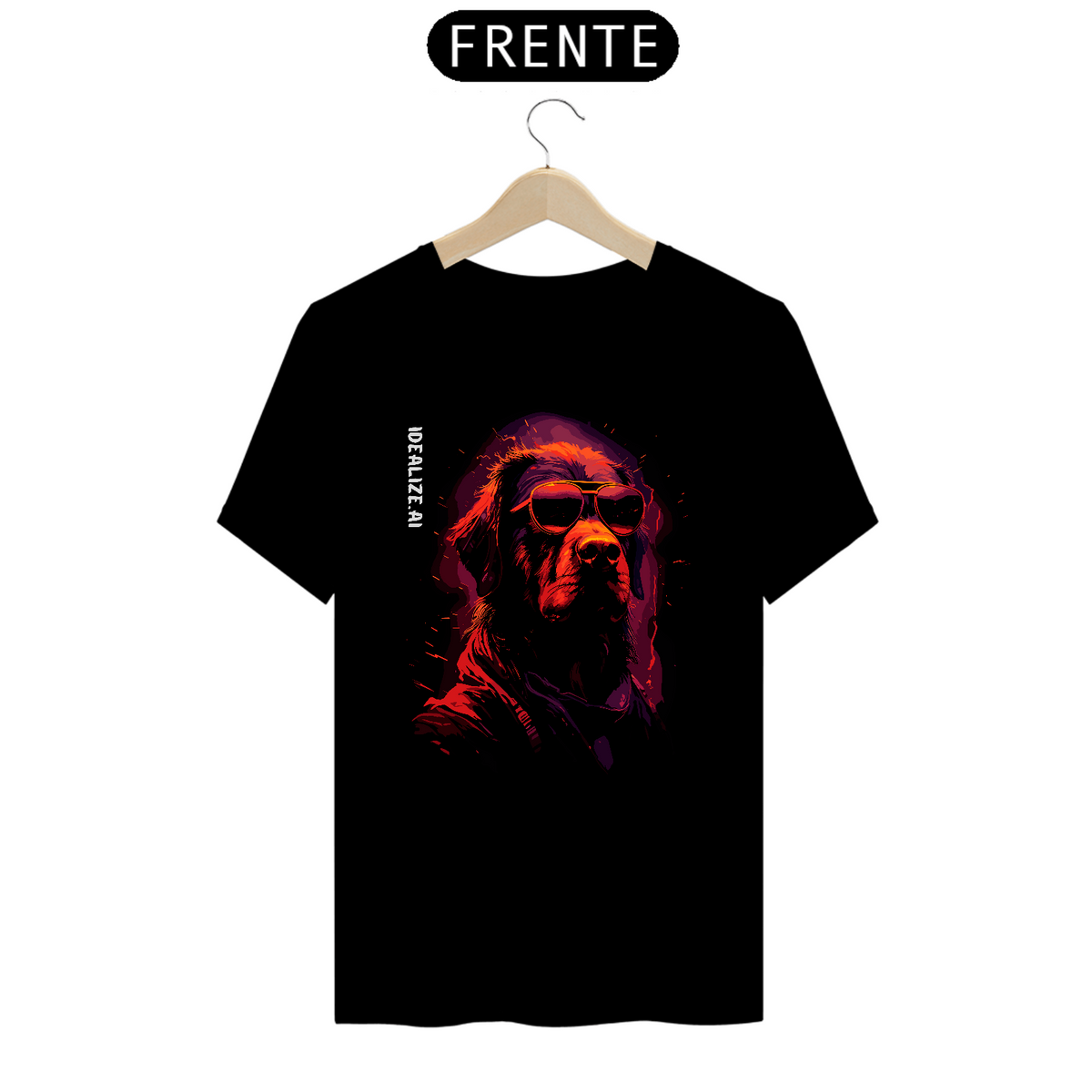 Nome do produto: Rottweiler de Óculos Escuros - Prime - Frente - Unisex