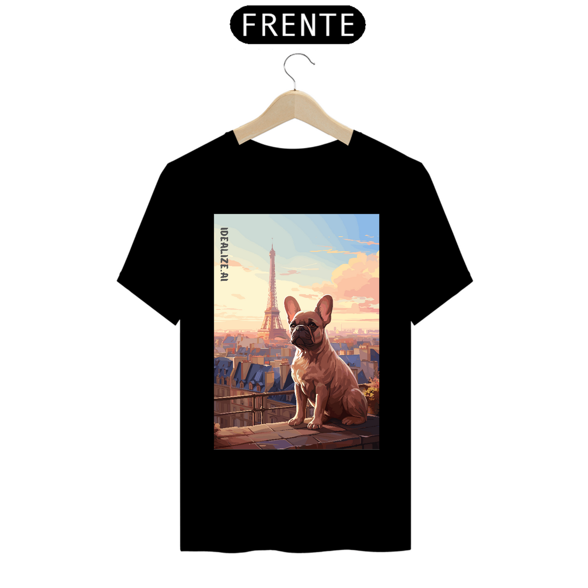 Nome do produto: Buldogue Francês em Paris - Prime - Unisex