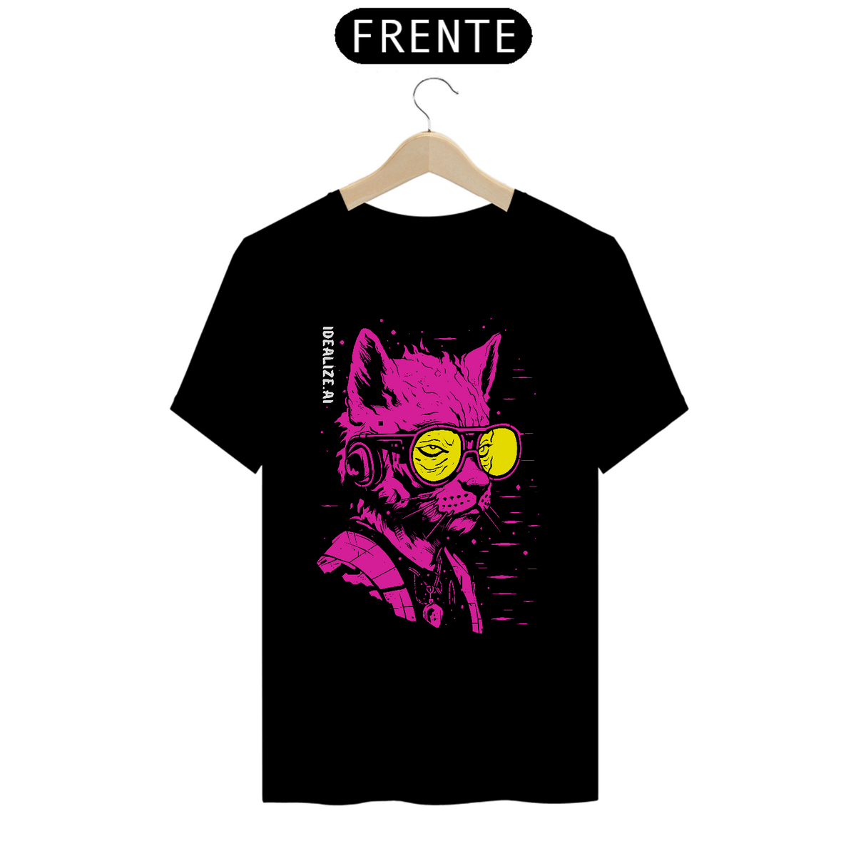 Nome do produto: Gato Cyberpunk - Prime - Unisex