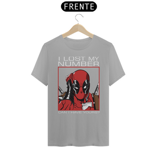 Nome do produtoI LOST MY NUMBER - DEADPOOL