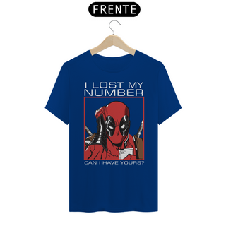 Nome do produtoI LOST MY NUMBER - DEADPOOL