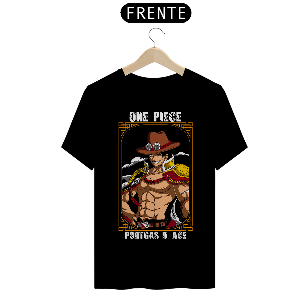 Nome do produto: Camiseta Portgas D. Ace - ONE PIECE