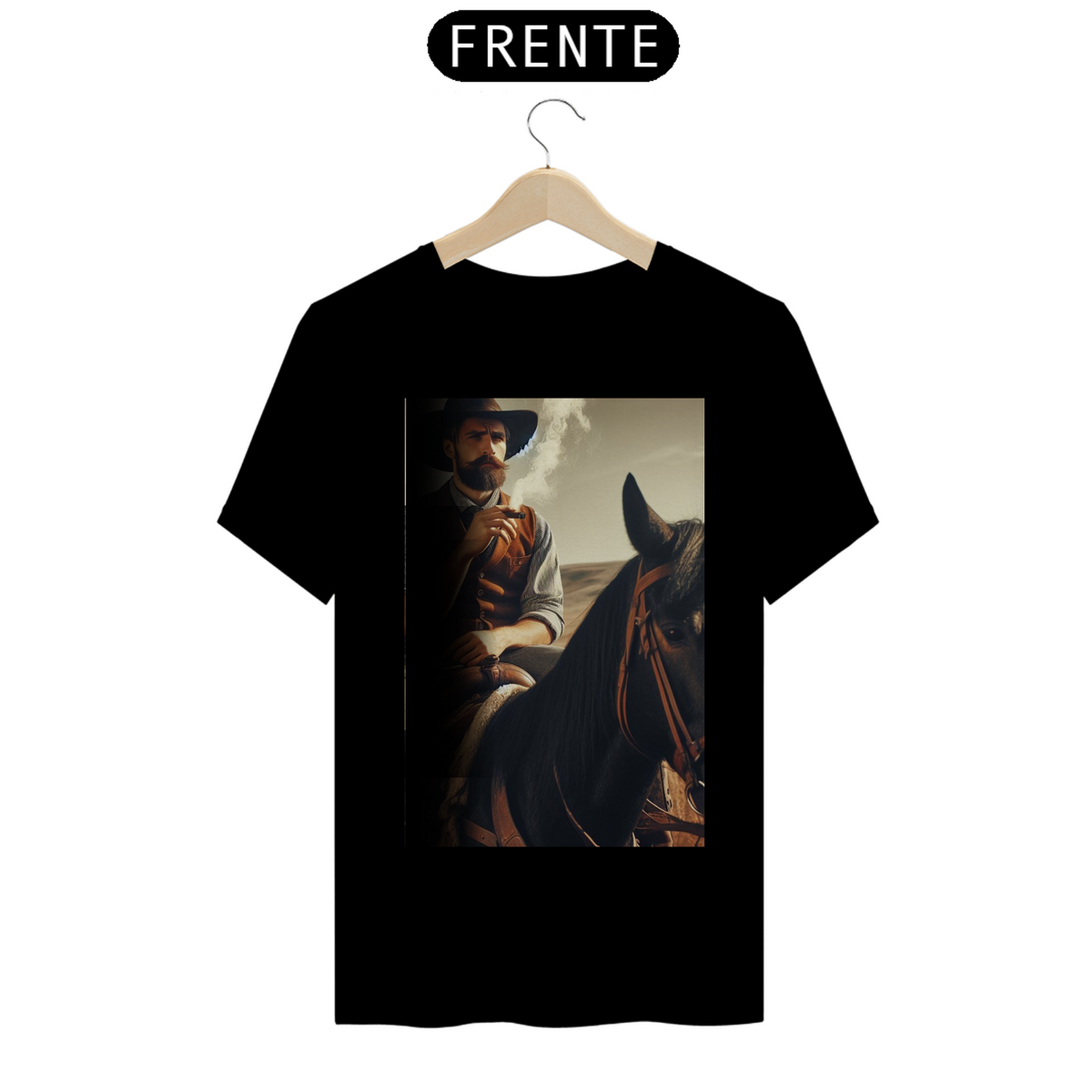Nome do produto: Camiseta Cowboy/Cavalo