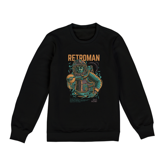 RETROMAN | MOLETOM BÁSICO