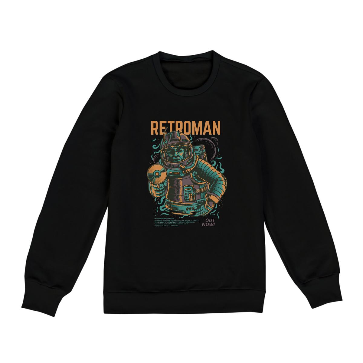 Nome do produto: RETROMAN | MOLETOM BÁSICO