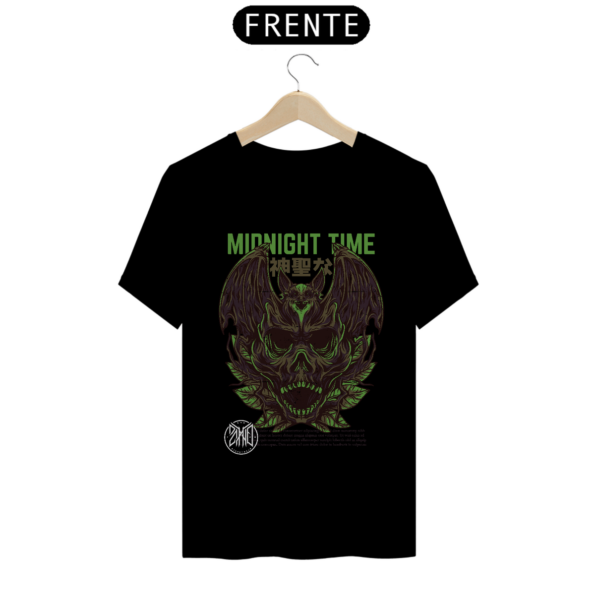 Nome do produto: MIDNIGHT TIME | T-SHIRT