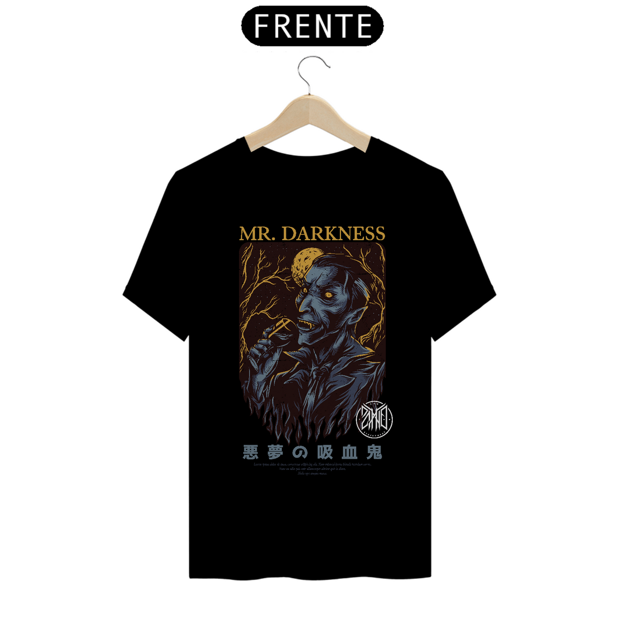 Nome do produto: MR. DARKNESS | T-SHIRT