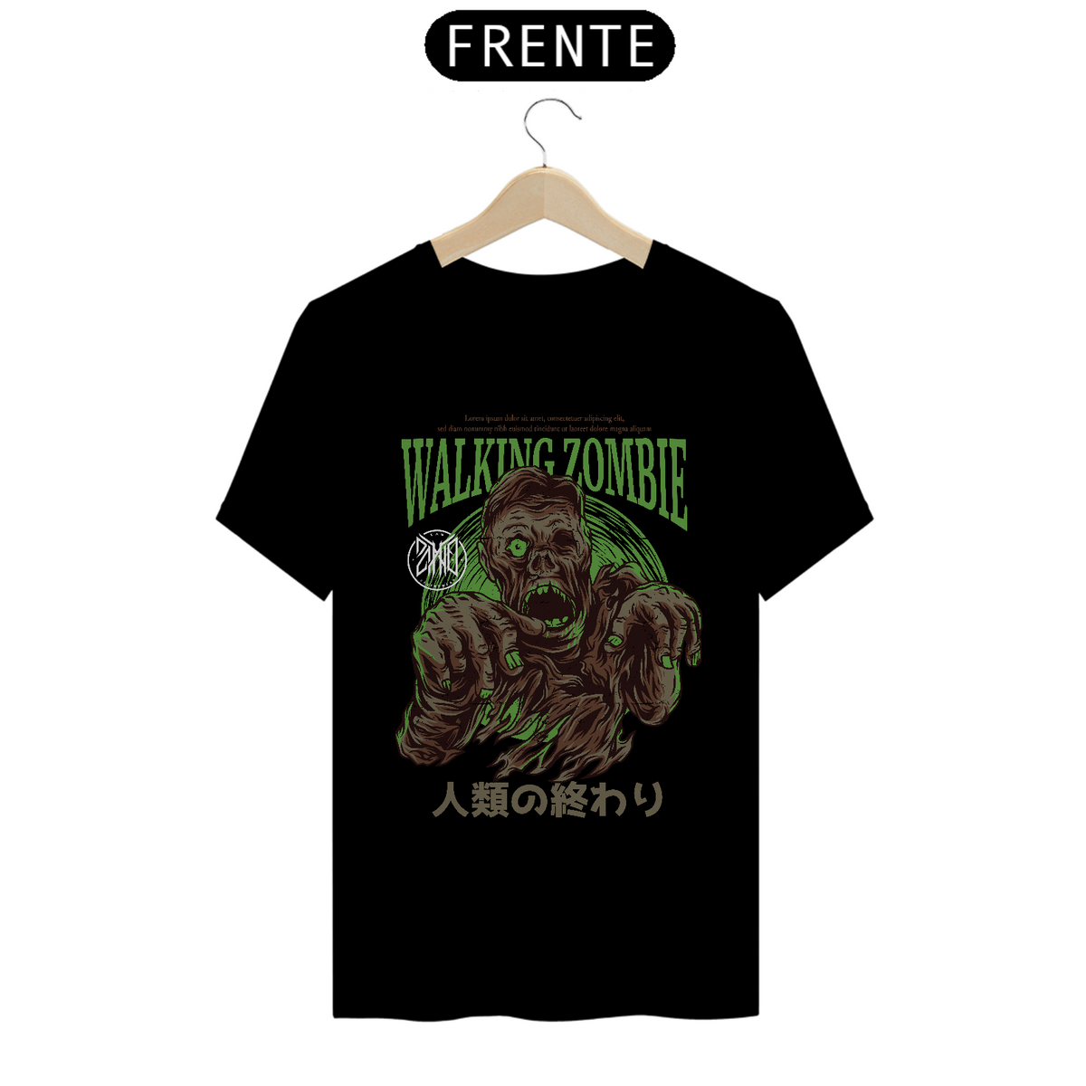 Nome do produto: WALKING ZOMBIE | T-SHIRT