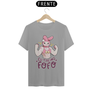 Nome do produtoCamiseta My Melody EU TREINO FOFO