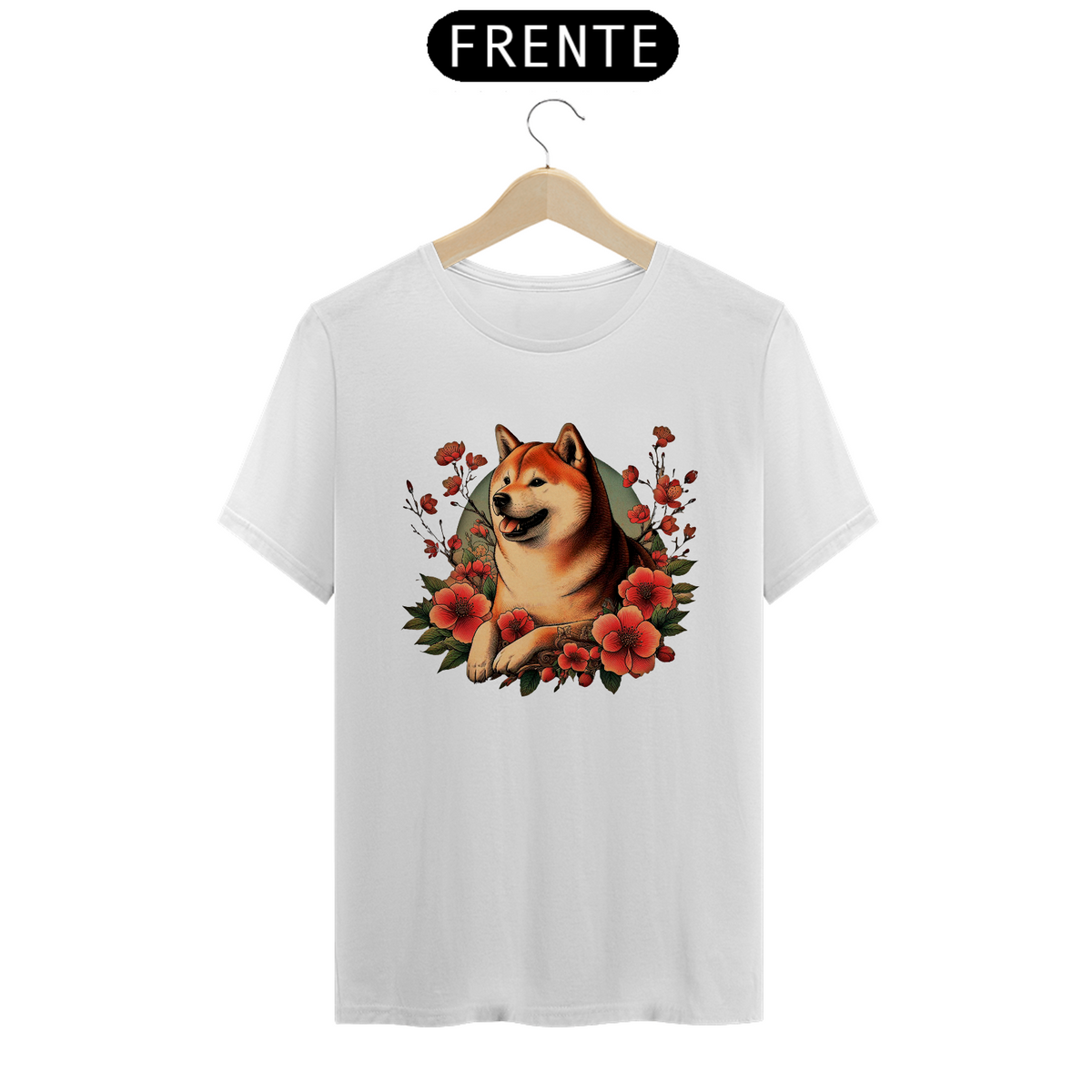 Nome do produto: Camiseta SHIBA VINTAGE