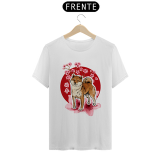 Camiseta SHIBA AQUARELA