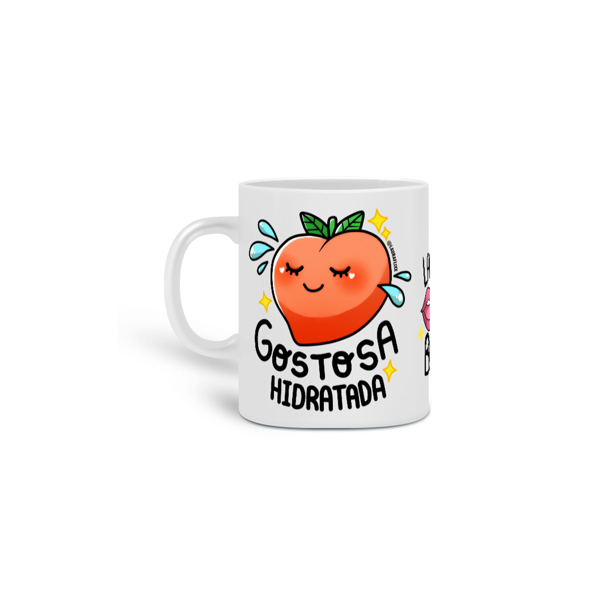 Nome do produto: Caneca GOSTOSA HIDRATADA + LANÇA A BRABA + BOSS BABE