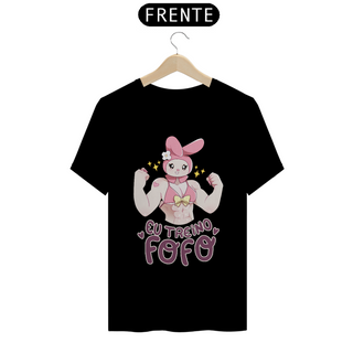 Nome do produtoCamiseta My Melody EU TREINO FOFO