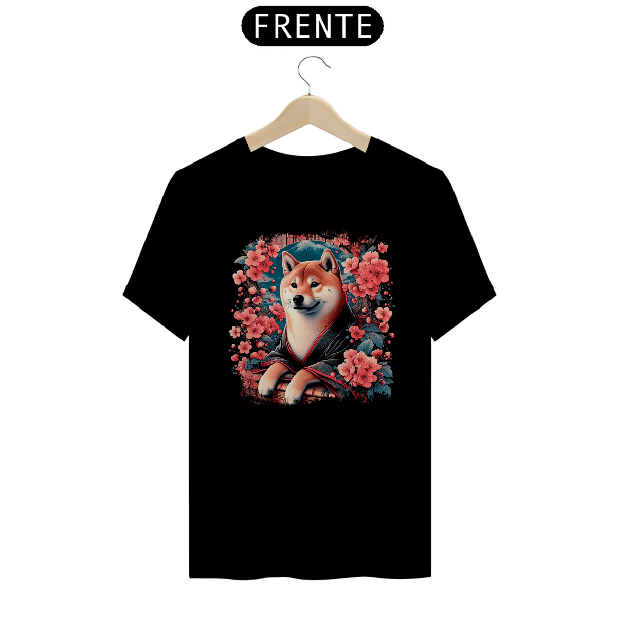 Nome do produto: Camiseta SHIBA KIMONO