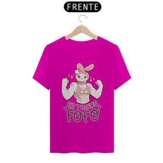 Nome do produtoCamiseta My Melody EU TREINO FOFO