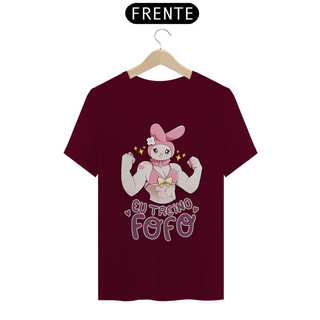 Nome do produtoCamiseta My Melody EU TREINO FOFO